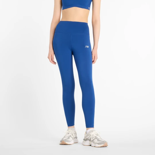 Zdjęcie produktu Legginsy damskie do biegania New Balance Sleek WP51235GAB – niebieskie