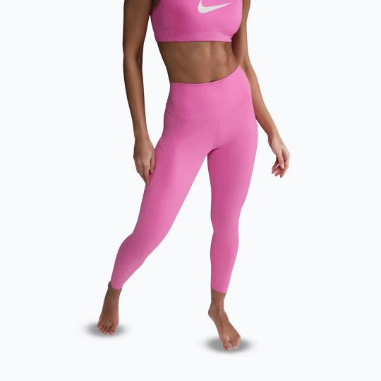 Zdjęcie produktu Legginsy damskie Nike One High-Waisted 7 / 8 playful pink
