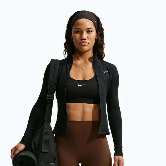 Zdjęcie produktu Legginsy damskie Nike One High Waisted Flared cacao wow / white Brązowy