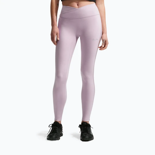 Zdjęcie produktu Legginsy damskie Nike One High-Waisted Seamless platinum violet Różowy