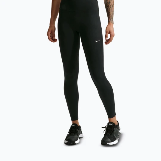Zdjęcie produktu Legginsy damskie Nike One Seamless Front High-Waisted black / white