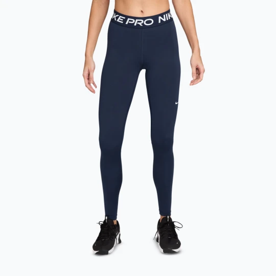 Zdjęcie produktu Legginsy damskie Nike Pro 365 Tight midnight navy / white Granatowy