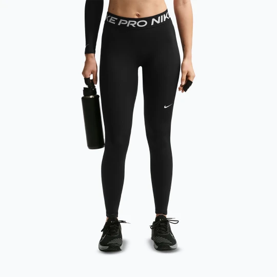 Zdjęcie produktu Legginsy damskie Nike Pro Mid-Rise Full black / white