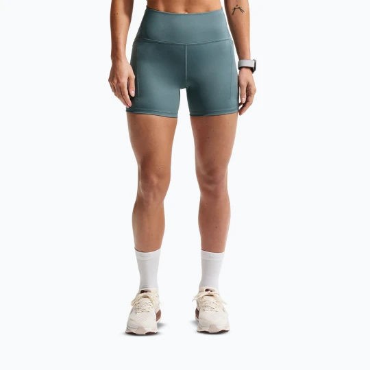 Zdjęcie produktu Spodenki do biegania damskie damskie Nike Swift High Waisted 4" mineral slate Szary