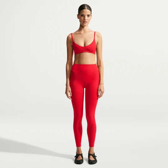 Zdjęcie produktu Legginsy damskie z wysokim stanem 66 cm NikeSKIMS Matte - Czerwony
