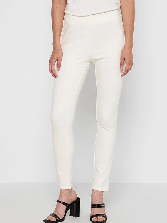 Zdjęcie produktu Spodnie legginsy DKNY mleczny