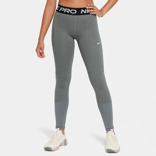 Zdjęcie produktu Legginsy dla dużych dzieci (dziewcząt) Nike Pro Dri-FIT - Szary