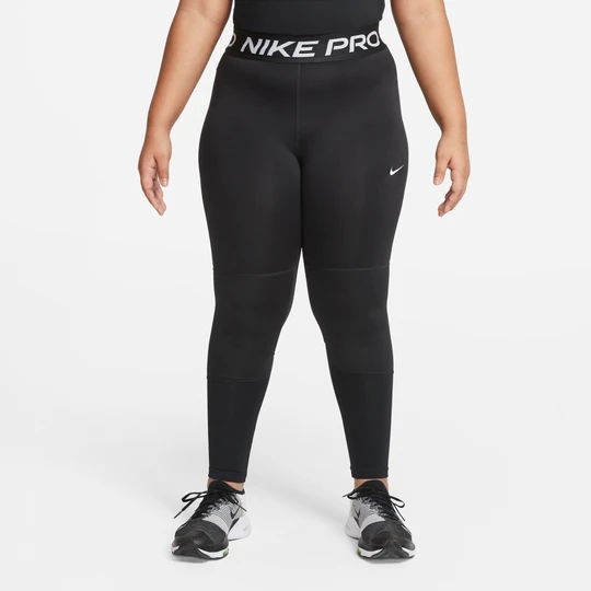 Zdjęcie produktu Legginsy dla dużych dzieci (dziewcząt) Nike Pro Dri-FIT (szerszy rozmiar) - Czerń