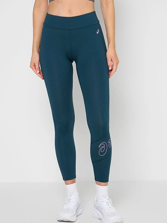 Zdjęcie produktu Legginsy do biegania Asics zielony