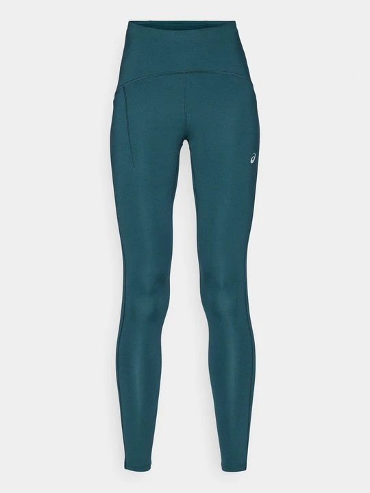 Zdjęcie produktu Legginsy do biegania Asics ciemnozielony