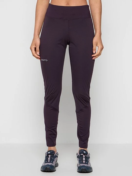 Zdjęcie produktu Legginsy do biegania Craft ciemnoliliowy