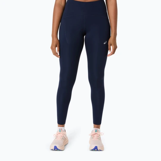 Zdjęcie produktu Legginsy do biegania damskie ASICS Road High Waist midnight Granatowy
