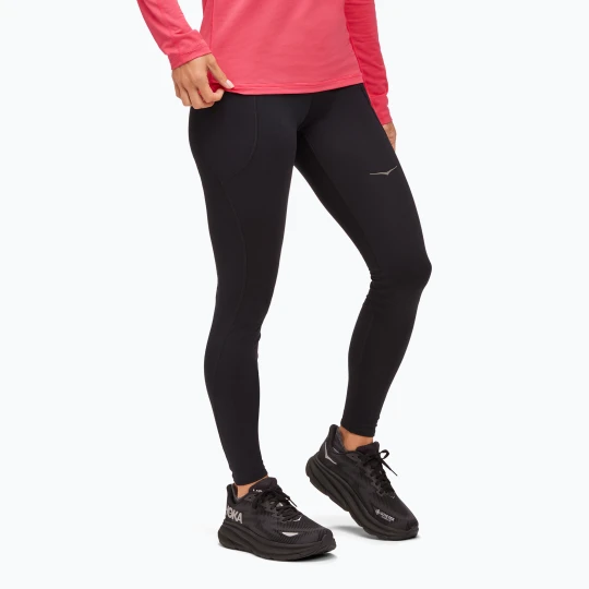 Zdjęcie produktu Legginsy do biegania damskie HOKA Cold Snap Run 28" black