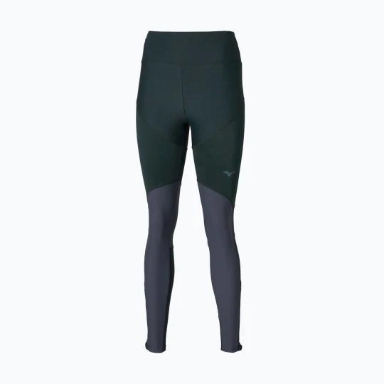 Zdjęcie produktu Legginsy do biegania damskie Mizuno Tech Thermal Charge Long black / odyssey gray