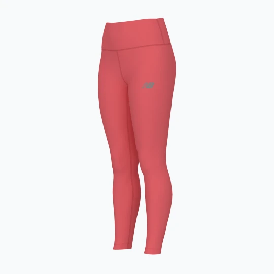 Zdjęcie produktu Legginsy do biegania damskie New Balance Harmony High Rise driftred Pomarańczowy