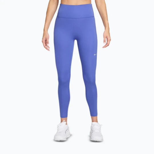 Zdjęcie produktu Legginsy do biegania damskie Nike Tempo Flash High-Waisted 7 / 8 sapphire / white Niebieski