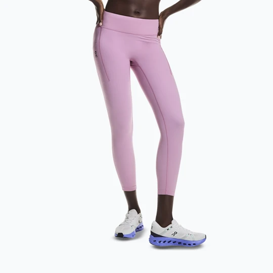 Zdjęcie produktu Legginsy do biegania damskie On Performance Tights 7 / 8 sakura Różowy