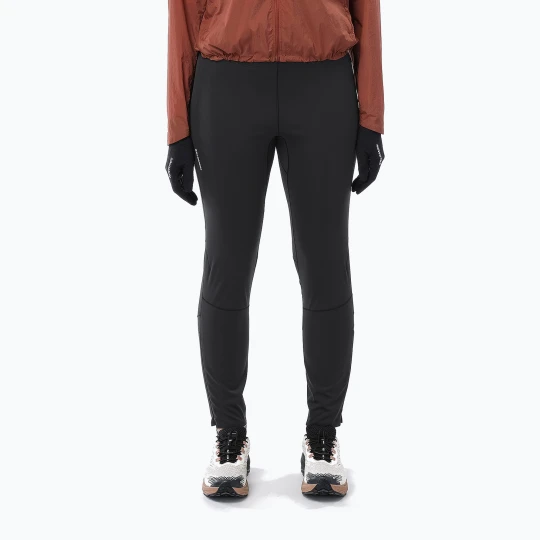 Zdjęcie produktu Legginsy do biegania damskie Salomon Sense Softshell Tights deep black