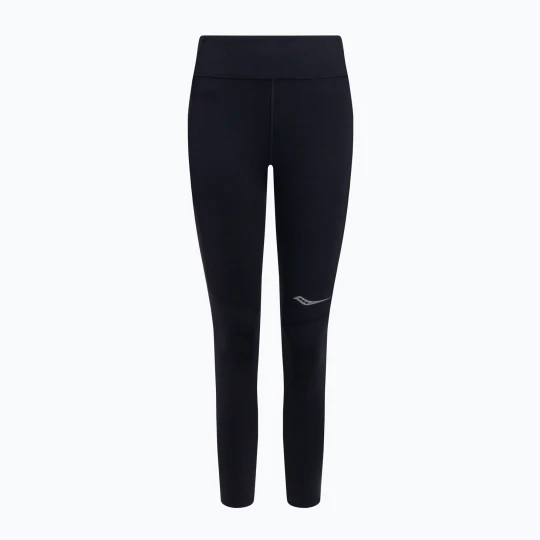 Zdjęcie produktu Legginsy do biegania damskie Saucony Fortify Crop black