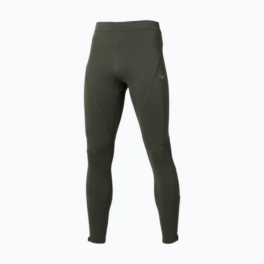 Zdjęcie produktu Legginsy do biegania męskie Mizuno Active Warmalite Long Tight forest night Zielony