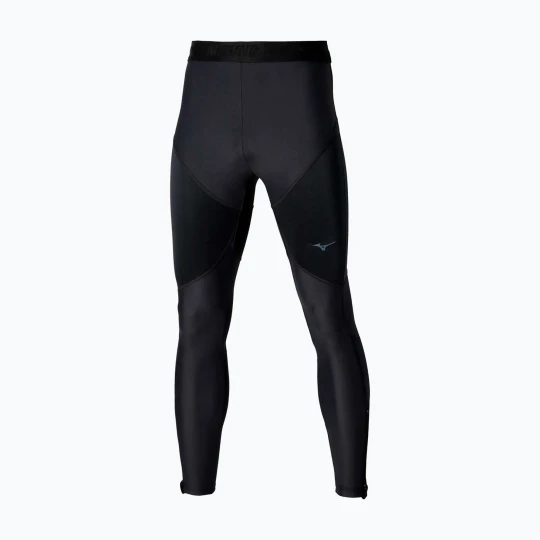 Zdjęcie produktu Legginsy do biegania męskie Mizuno Tech Thermal Charge Long black