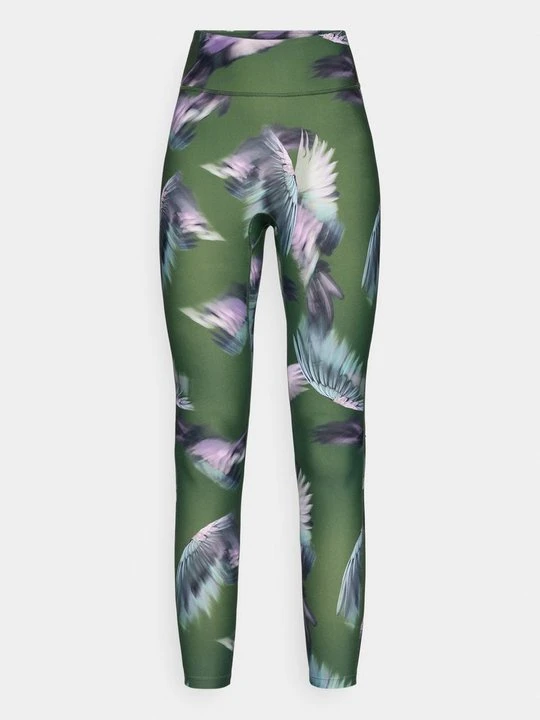 Zdjęcie produktu Legginsy do biegania Ted Baker ciemnozielony