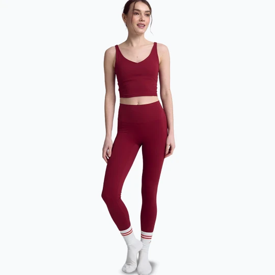 Zdjęcie produktu Legginsy do jogi damskie JOYINME Oneness Ease 7 / 8 red wine