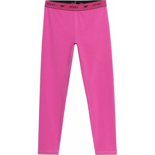 Zdjęcie produktu Legginsy dziewczęce 4FJAW23TFTIF142 4F Różowy