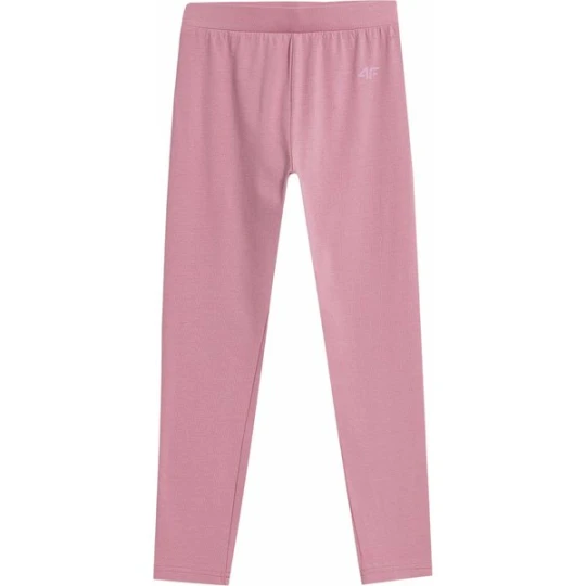 Zdjęcie produktu Legginsy dziewczęce 4FJAW23TTIGF093 4F Różowy