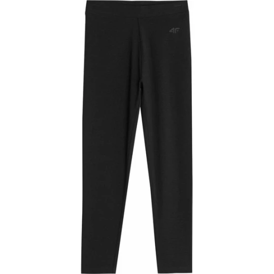 Zdjęcie produktu Legginsy dziewczęce 4FJAW23TTIGF093 4F Czarny