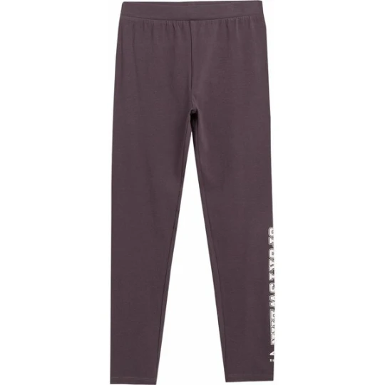 Zdjęcie produktu Legginsy dziewczęce 4FJAW23TTIGF095 4F Fioletowy