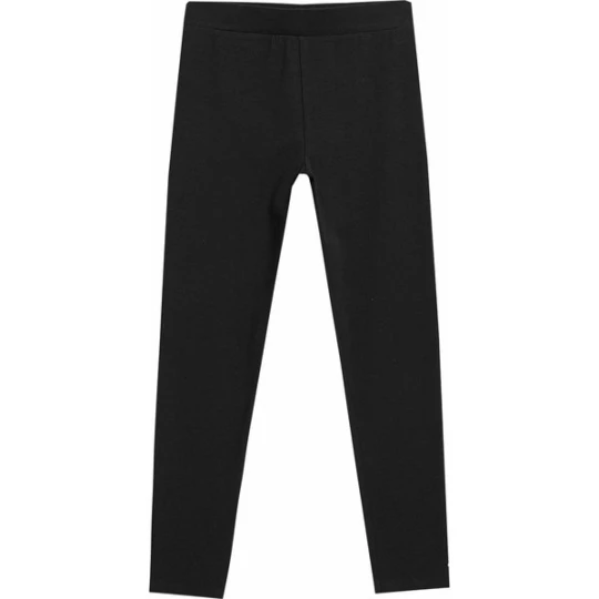 Zdjęcie produktu Legginsy dziewczęce 4FJSS23TTIGF039 4F Czarny