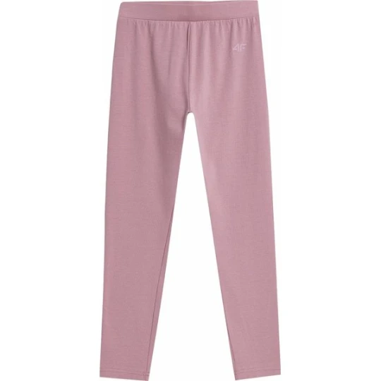 Zdjęcie produktu Legginsy dziewczęce 4FJWSS24TTIGF130 4F Różowy