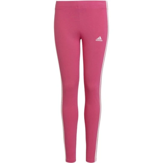 Zdjęcie produktu Legginsy dziewczęce Essentials 3-Stripes Adidas Różowy