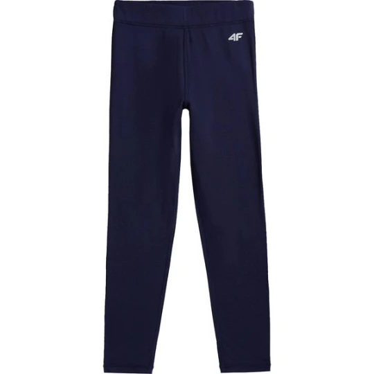 Zdjęcie produktu Legginsy dziewczęce HJZ21 JBIDD001A 4F Granatowy