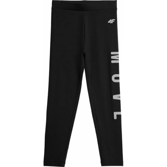 Zdjęcie produktu Legginsy dziewczęce HJZ21 JLEG005 4F Czarny