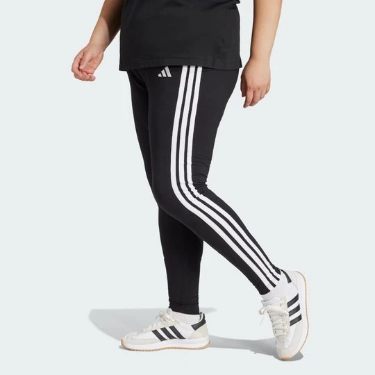 Zdjęcie produktu Legginsy Essentials 3-Stripes Cotton (Plus Size) Adidas
