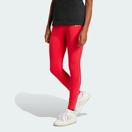 Zdjęcie produktu Legginsy Essentials Color Pop High-Waisted Adidas Pure Ruby