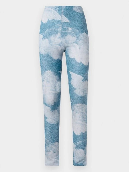 Zdjęcie produktu Spodnie legginsy Fiorucci niebieski