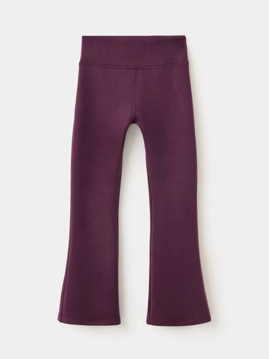 Zdjęcie produktu Legginsy flare ciemnoczerwony - Dzieci - lata - MANGO KIDS