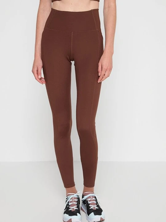 Zdjęcie produktu Legginsy Girlfriend Collective brązowy