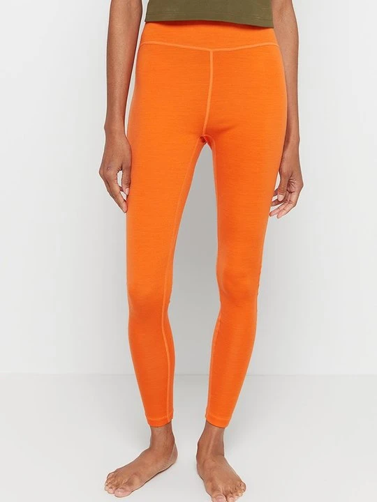 Zdjęcie produktu Spodnie legginsy Icebreaker żółty neon