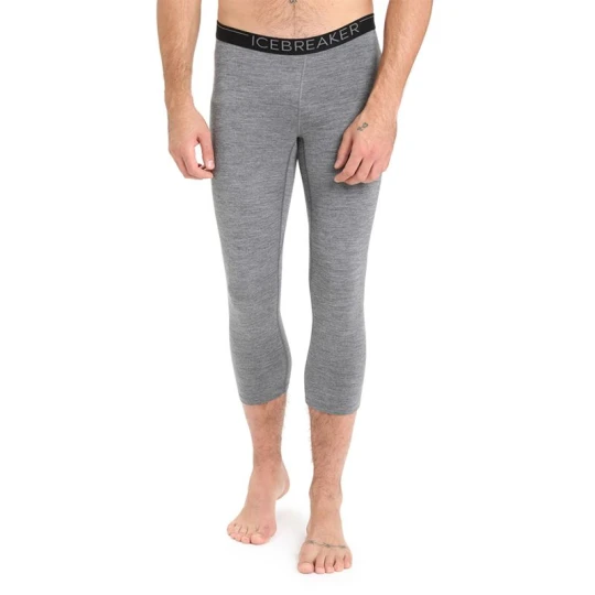 Zdjęcie produktu Legginsy Icebreaker Merino 200 Oasis 3 / 4 Thermal 1043680131 - szare