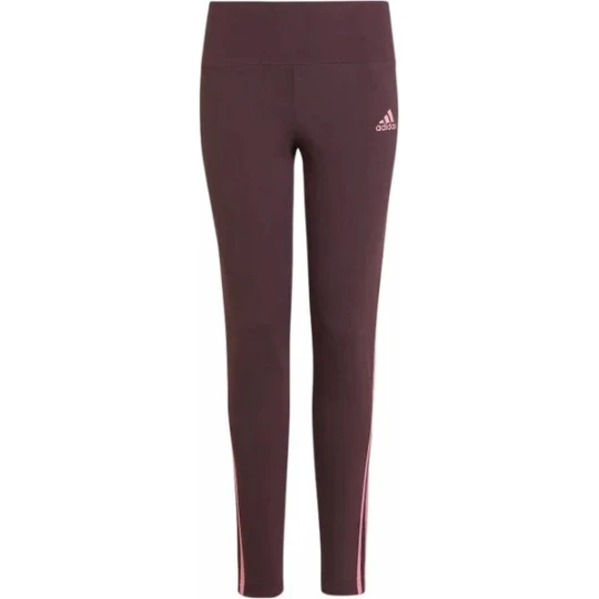 Zdjęcie produktu Legginsy juniorskie 3-Stripes Tight Adidas Czerwony