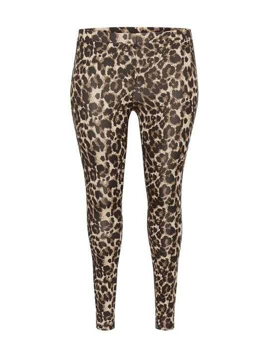 Zdjęcie produktu Spodnie legginsy Kaffe brązowy
