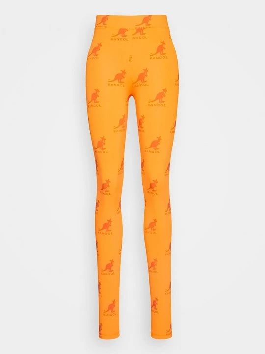 Zdjęcie produktu Spodnie legginsy Kangol pomarańczowy