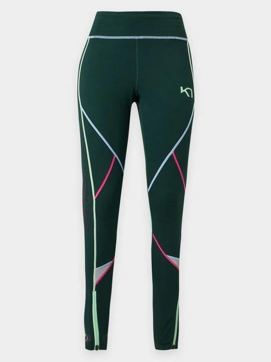 Zdjęcie produktu Legginsy Kari Traa ciemnozielony