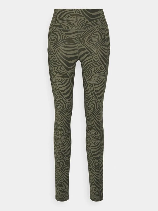 Zdjęcie produktu Spodnie legginsy Lauren Ralph Lauren ciemnozielony