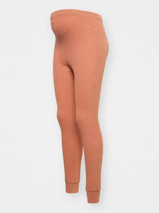 Zdjęcie produktu Spodnie legginsy Mamalicious pomarańczowy
