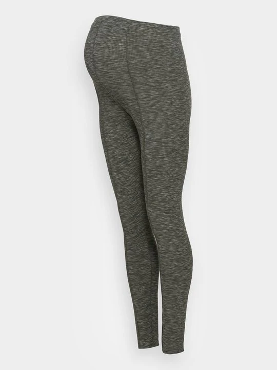 Zdjęcie produktu Spodnie legginsy Mamalicious oliwkowy melanż